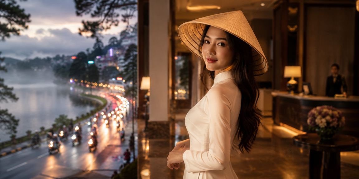 Phong cảnh Đà Lạt – người dùng miền Trung Tây Nguyên tra xổ số trực tuyến